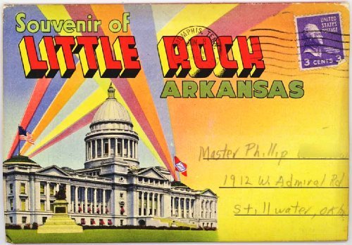 Little Rock Arkansas (1940's Souvenir Postcard Folder) - Wide World Maps & MORE! - Book - Wide World Maps & MORE! - Wide World Maps & MORE!