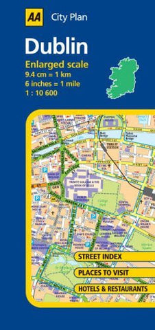 AA City Plan: Dublin - Wide World Maps & MORE! - Book - Wide World Maps & MORE! - Wide World Maps & MORE!