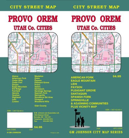 Provo/Orem/Utah County Street Map - Wide World Maps & MORE! - Book - Wide World Maps & MORE! - Wide World Maps & MORE!