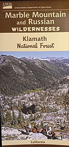 Marble Mountain & Russian Wilderness Areas Map - Waterproof - Wide World Maps & MORE!