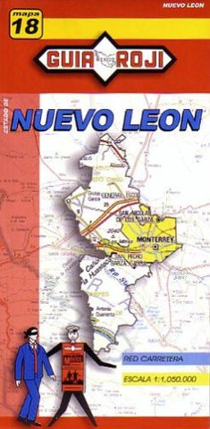 Nuevo León State Map by Guia Roji (English and Spanish Edition) [Dec 01, 2004... - Wide World Maps & MORE! -  - Wide World Maps & MORE! - Wide World Maps & MORE!