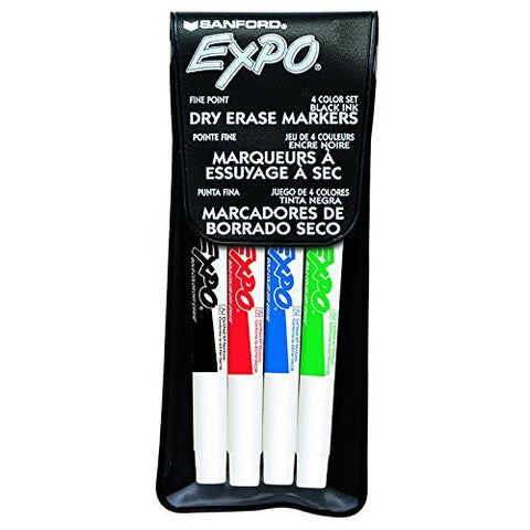 SANFORD L.P. MARKER SET EXPO DRYERASE 4 COLOR (Set of 6) - Wide World Maps & MORE! - Home - Sanford, L.P. - Wide World Maps & MORE!