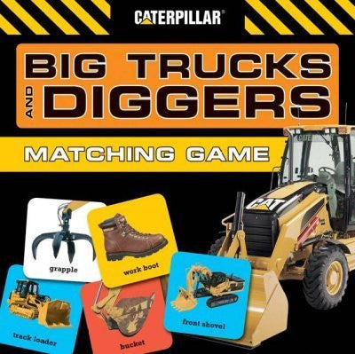 Big Trucks and Diggers Matching Game Big Trucks and Diggers Matching Game - Wide World Maps & MORE! - Book - Wide World Maps & MORE! - Wide World Maps & MORE!