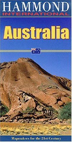 Country Maps: Australia (Hammond International (Folded Maps)) - Wide World Maps & MORE! - Book - Wide World Maps & MORE! - Wide World Maps & MORE!
