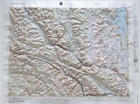 Wallace, Idaho; Montana - Wide World Maps & MORE! - Book - Wide World Maps & MORE! - Wide World Maps & MORE!