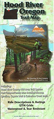 Hood River, Oregon Trail Map - Wide World Maps & MORE! - Map - Adventure Maps - Wide World Maps & MORE!