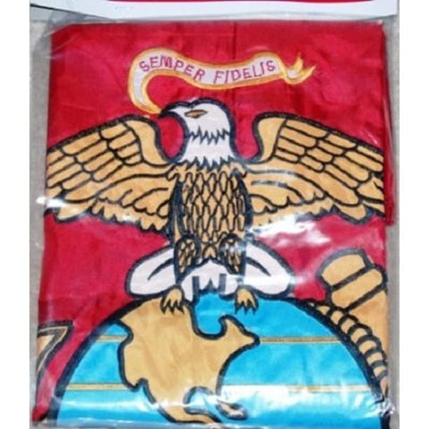 5'×3' Embroidered Double-Sided United States Marines Flag Rough Tex 210D Nylon - Wide World Maps & MORE!