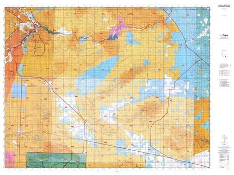 Arizona GMU 44A Hunt Area / Game Management Unit (GMU) Map - Wide World Maps & MORE! - Map - MyTopo - Wide World Maps & MORE!