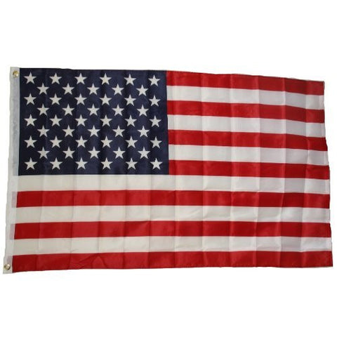 5' × 3' American Flag - Wide World Maps & MORE! - Lawn & Patio - Ruffin Flag - Wide World Maps & MORE!