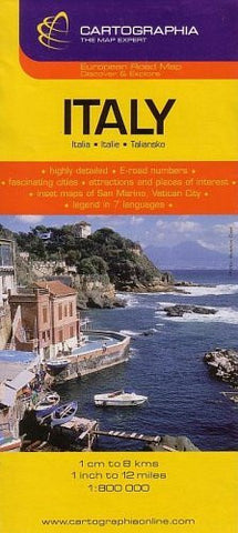 Italy (Country Map) - Wide World Maps & MORE! - Book - Cartographia - Wide World Maps & MORE!