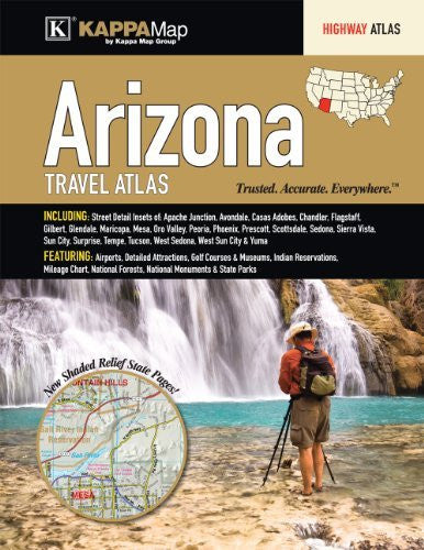 Arizona State Travel Atlas - Wide World Maps & MORE! - Book - Wide World Maps & MORE! - Wide World Maps & MORE!