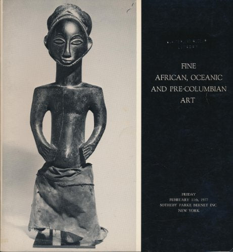 Fine African, Oceanic and Pre-columbian Art Sotheby Parke Bernet New York Auction # 3951, Feb. 11, 1977 - Wide World Maps & MORE! - Book - Wide World Maps & MORE! - Wide World Maps & MORE!