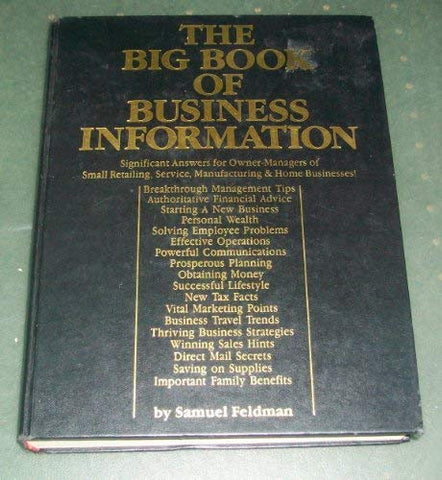 The big book of business information - Wide World Maps & MORE! - Book - Wide World Maps & MORE! - Wide World Maps & MORE!