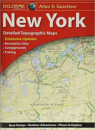 DeLorme® New York Atlas & Gazetteer (New York State Atlas & Gazetteer) - Wide World Maps & MORE!