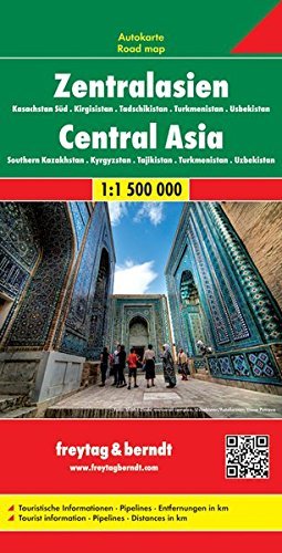 Central Asia f&b by Freytag & Berndt (2011-04-27) [Map] - Wide World Maps & MORE!