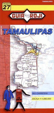 Tamaulipas Map by Guia Roji (Spanish Edition) - Wide World Maps & MORE! - Book - Guia Roji - Wide World Maps & MORE!