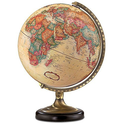 Replogle Globes Sierra Globe, 12-Inch, Antique - Wide World Maps & MORE! - Home - Replogle Globes - Wide World Maps & MORE!