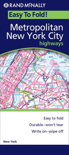 Rand McNally Metropolitan New York City, New York: Highways (Easyfinder Maps) - Wide World Maps & MORE! - Book - Rand McNally - Wide World Maps & MORE!