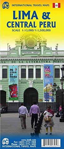 Lima & Central Peru - Wide World Maps & MORE! - Map - International Travel Maps - Wide World Maps & MORE!