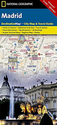 Madrid (National Geographic Destination City Map) - Wide World Maps & MORE! - Book - Brand: National Geographic Maps - Wide World Maps & MORE!