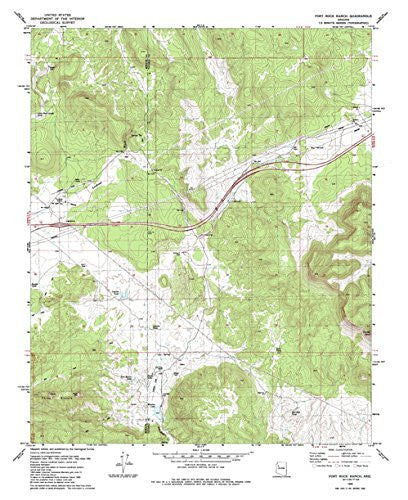 Fort Rock Ranch, Arizona 7.5' - Wide World Maps & MORE! - Book - Wide World Maps & MORE! - Wide World Maps & MORE!