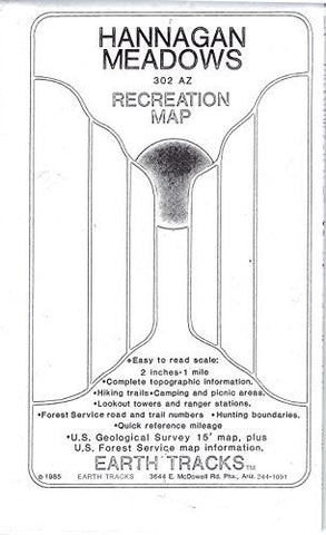 Hannagan Meadows Gloss Laminated - Wide World Maps & MORE! - Book - Wide World Maps & MORE! - Wide World Maps & MORE!