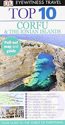 Corfu & the Ionian Islands (EYEWITNESS TOP 10 TRAVEL GUIDE) - Wide World Maps & MORE! - Book - Brand: DK Travel - Wide World Maps & MORE!
