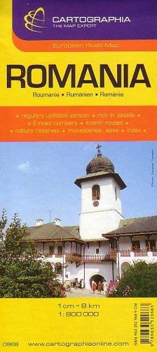 Romania Map - Wide World Maps & MORE! - Book - Cartographia - Wide World Maps & MORE!