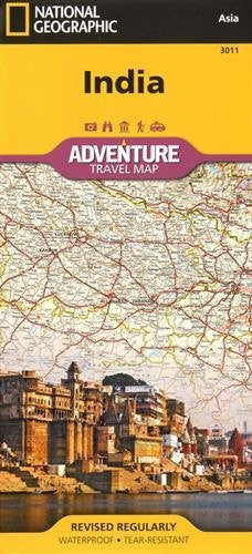 India (National Geographic Adventure Map) - Wide World Maps & MORE! - Book - Wide World Maps & MORE! - Wide World Maps & MORE!