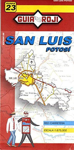 Estado de San Luis Potosi - Wide World Maps & MORE! - Book - Wide World Maps & MORE! - Wide World Maps & MORE!