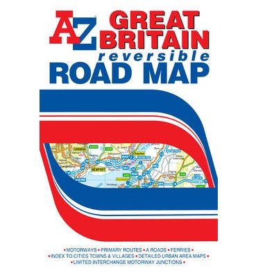 [(Great Britain Reversible Road Map)] [ By (author) Geographers' A-z Map Company ] [September, 2012] - Wide World Maps & MORE! - Book - Wide World Maps & MORE! - Wide World Maps & MORE!