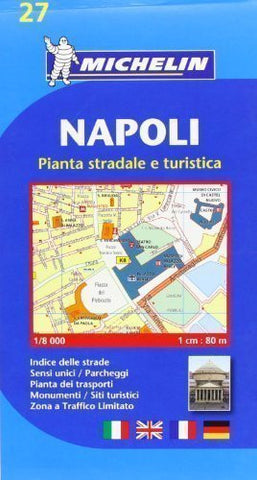 Napoli (Naples) - Michelin City Plans: Localkarte 1st (first) Edition by Michelin published by Michelin (2008) - Wide World Maps & MORE! - Book - Wide World Maps & MORE! - Wide World Maps & MORE!