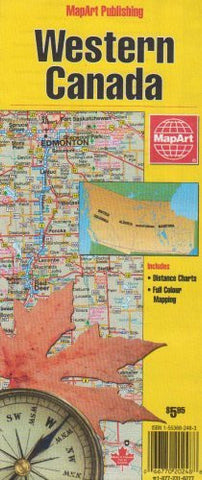 Canada, Western - Wide World Maps & MORE! - Book - MapArt - Wide World Maps & MORE!