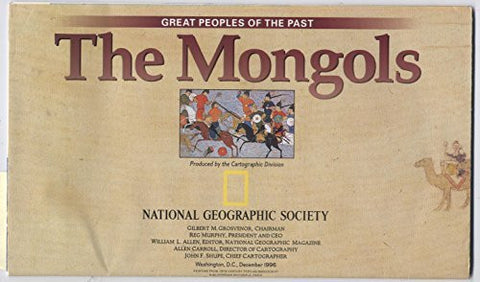 National Geographic Map - Great Peoples of the Past: The Mongols / Great Peoples of the Past: Mongol Khans and Their Legacy - December 1996 (MAP ONLY) - Wide World Maps & MORE! - Map - National Geographic Maps - Wide World Maps & MORE!