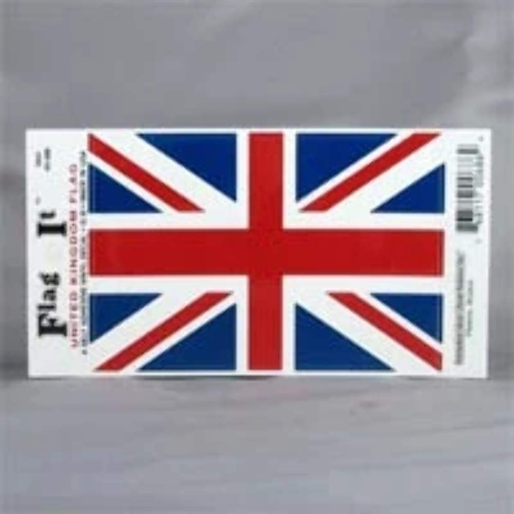 United Kingdom Flag Decal for Auto, Truck, or Boat - Wide World Maps & MORE!