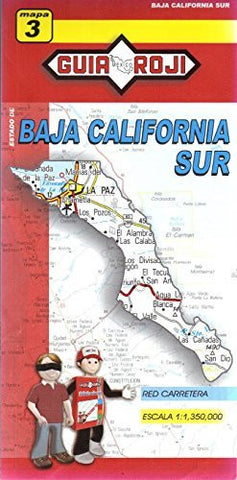 Estado de Baja California Sur - Wide World Maps & MORE! - Map - Guia Roji - Wide World Maps & MORE!