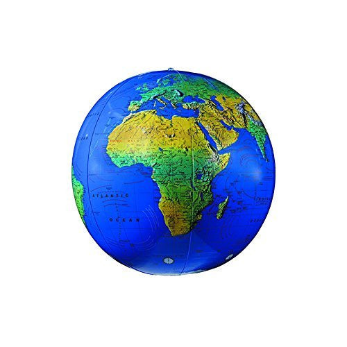 REPLOGLE GLOBES INFLATABLE TOPOGRAPHICAL GLOBE 12IN (Set of 12) - Wide World Maps & MORE! - Home - REPLOGLE GLOBES - Wide World Maps & MORE!