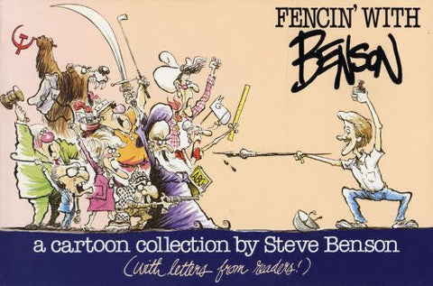 Fencin' with Benson: A Cartoon Collection - Wide World Maps & MORE! - Book - Wide World Maps & MORE! - Wide World Maps & MORE!