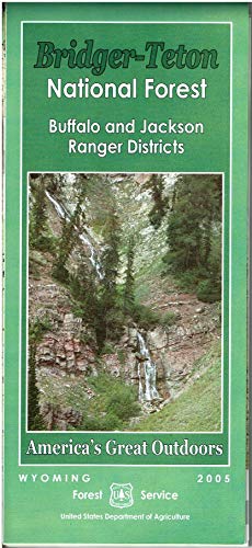 Bridger Teton National Forest Map (Buffalo & Jackson RD) - Waterproof - Wide World Maps & MORE!