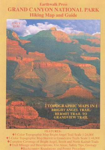 Grand Canyon National Park Map & Guide - Wide World Maps & MORE! - Map - Earthwalk Press - Wide World Maps & MORE!