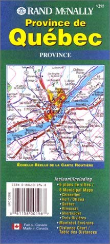 Rand McNally Province De Quebec - Wide World Maps & MORE! - Book - Wide World Maps & MORE! - Wide World Maps & MORE!