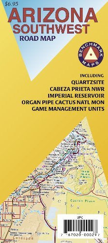 Arizona, Southwest (Benchmark Folded Maps: Arizona) - Wide World Maps & MORE! - Book - Benchmark Maps - Wide World Maps & MORE!