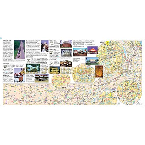 Quick Access US Route 66 - Wide World Maps & MORE! - Map - Global Graphics - Wide World Maps & MORE!