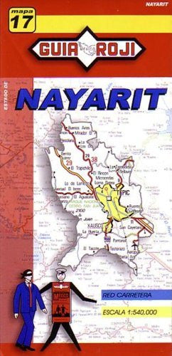 Nayarit State Map by Guia Roji - Wide World Maps & MORE! - Book - Guia Roji - Wide World Maps & MORE!