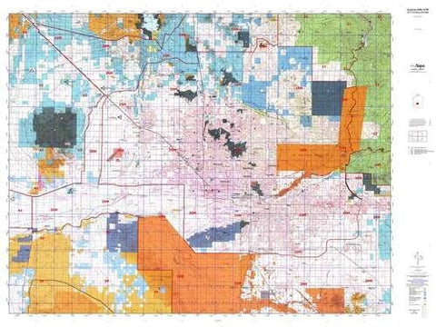 Arizona GMU 47M Hunt Area / Game Management Units (GMU) Map - Wide World Maps & MORE! - Book - Wide World Maps & MORE! - Wide World Maps & MORE!
