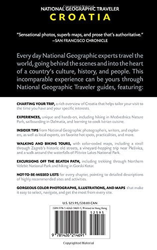 National Geographic Traveler: Croatia, 2nd Edition - Wide World Maps & MORE! - Book - National Geographic Society - Wide World Maps & MORE!