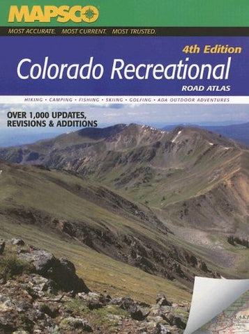 Colorado Recreational Road Atlas - Wide World Maps & MORE! - Book - Wide World Maps & MORE! - Wide World Maps & MORE!