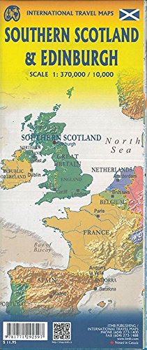 Edinburgh / Scotland Southern: ITM.0780 - Wide World Maps & MORE!