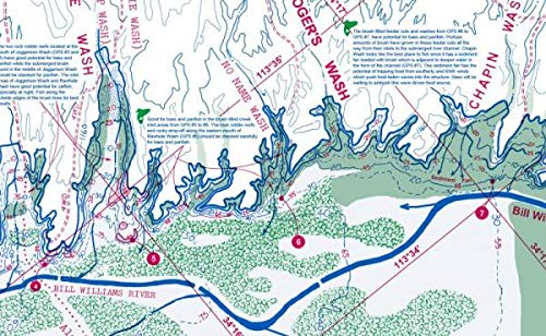 Alamo & San Carlos Reservoirs with GPS! Improved! with Fish Habitat Locations! [Waterpoof & Tearproof Plastic!] - Wide World Maps & MORE! - Map - Fish-N-Map Company - Wide World Maps & MORE!