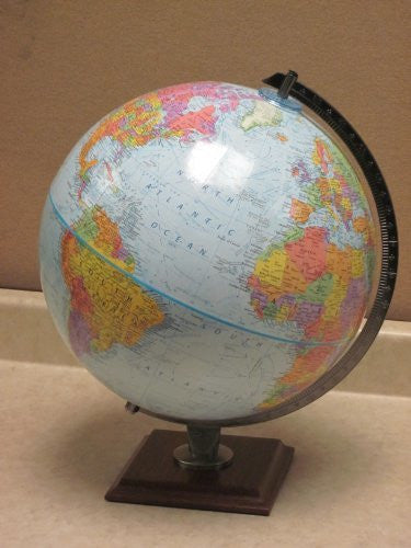 Wide World Blue Ocean Globe - Wide World Maps & MORE! - Office Product - Replogle Globes, Inc. - Wide World Maps & MORE!
